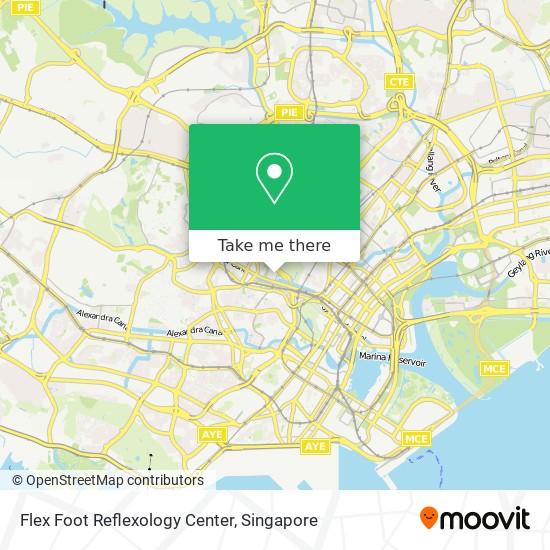 Flex Foot Reflexology Center map