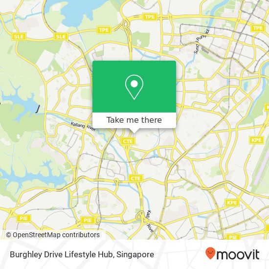 Burghley Drive Lifestyle Hub地图