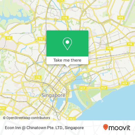 Econ Inn @ Chinatown Pte. LTD. map