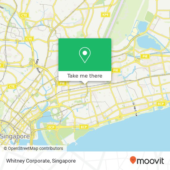 Whitney Corporate map