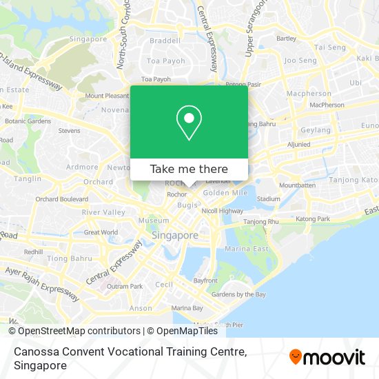 Canossa Convent Vocational Training Centre map