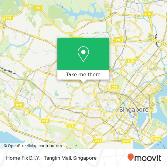 Home-Fix D.I.Y. - Tanglin Mall map