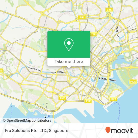 Fra Solutions Pte. LTD. map