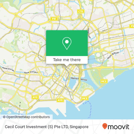 Cecil Court Investment (S) Pte LTD map
