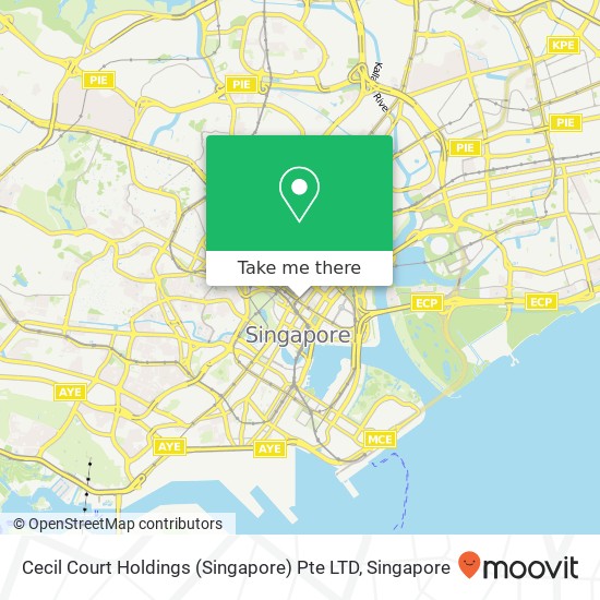 Cecil Court Holdings (Singapore) Pte LTD map