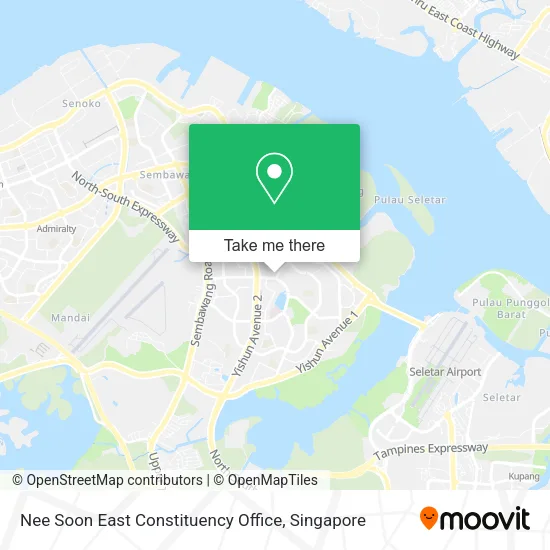 Nee Soon East Constituency Office map
