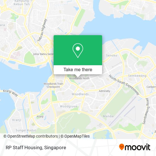 RP Staff Housing map