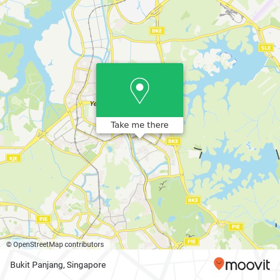 Bukit Panjang地图