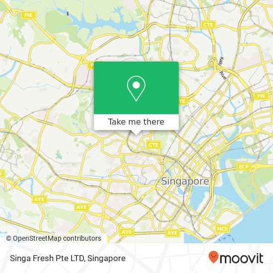 Singa Fresh Pte LTD map