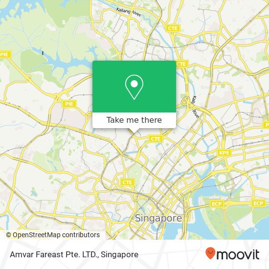 Amvar Fareast Pte. LTD.地图