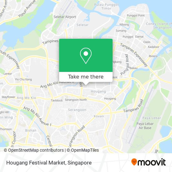 Hougang Festival Market map