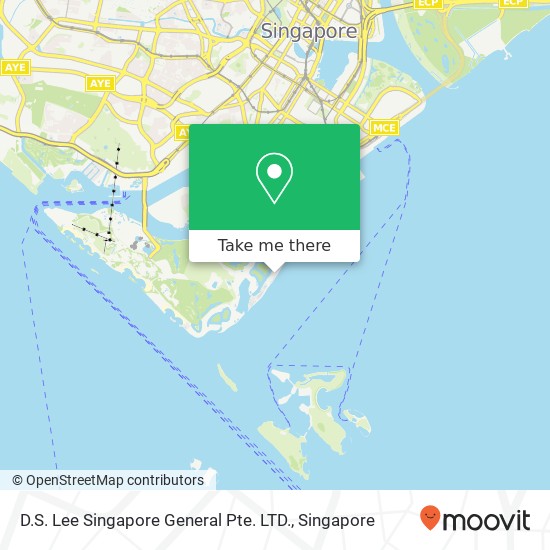 D.S. Lee Singapore General Pte. LTD.地图