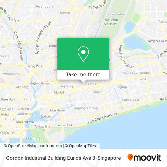 Gordon Industrial Building Eunos Ave 3地图