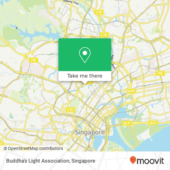 Buddha's Light Association map