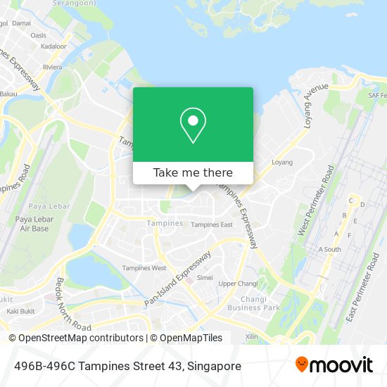 496B-496C Tampines Street 43地图