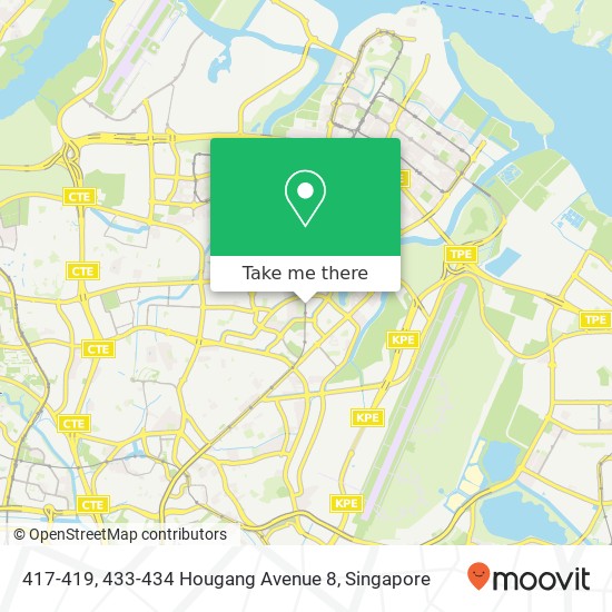 417-419, 433-434 Hougang Avenue 8 map