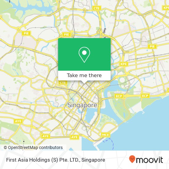 First Asia Holdings (S) Pte. LTD. map