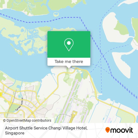 Airport Shuttle Service Changi Village Hotel map