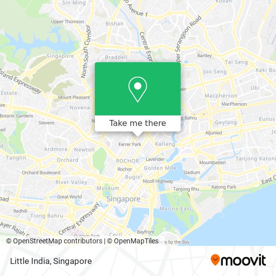 Little India map