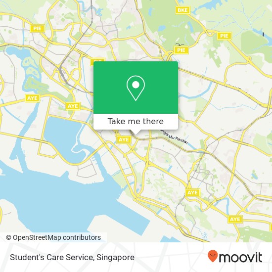 Student's Care Service map