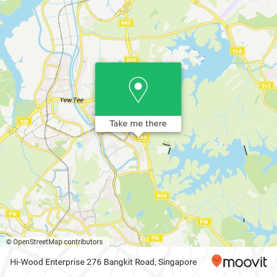 Hi-Wood Enterprise 276 Bangkit Road地图