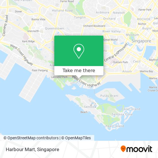 Harbour Mart map