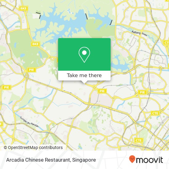 Arcadia Chinese Restaurant map