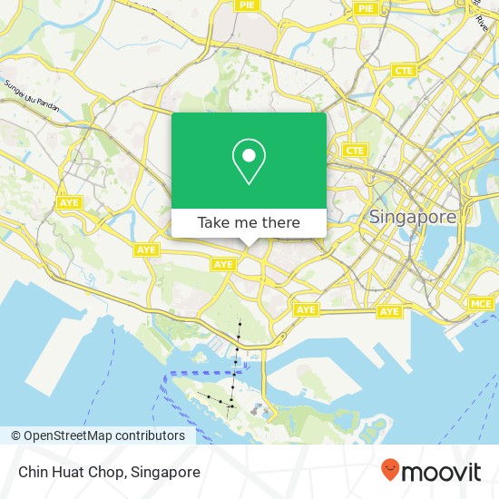 Chin Huat Chop map