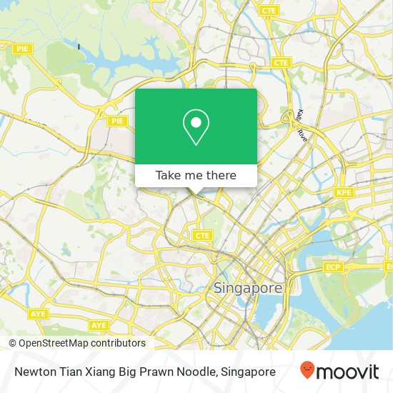 Newton Tian Xiang Big Prawn Noodle map