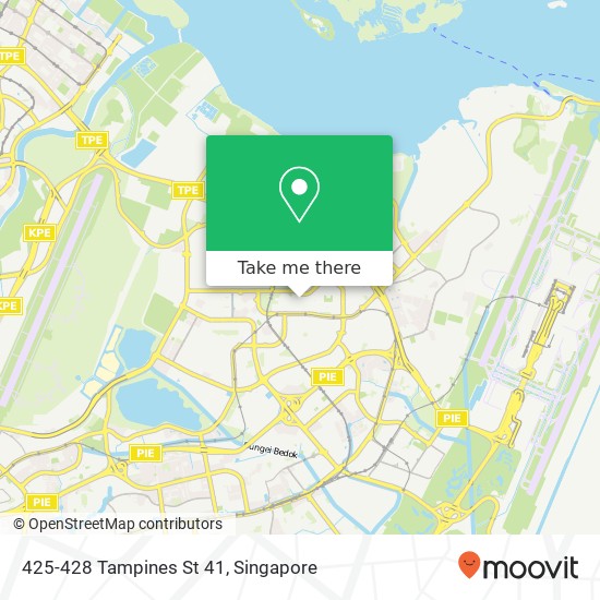 425-428 Tampines St 41 map