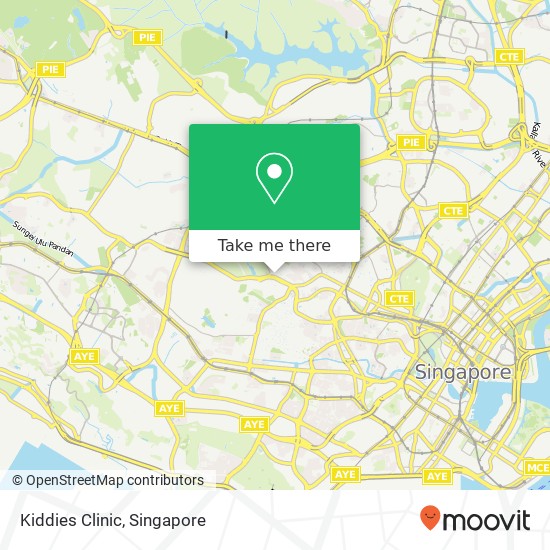 Kiddies Clinic map