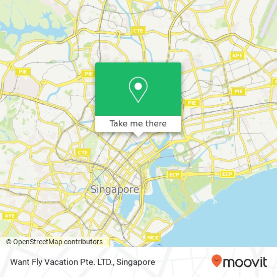 Want Fly Vacation Pte. LTD.地图