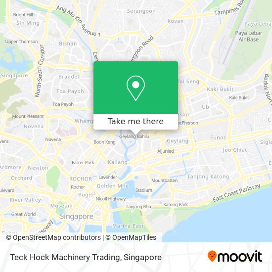 Teck Hock Machinery Trading map