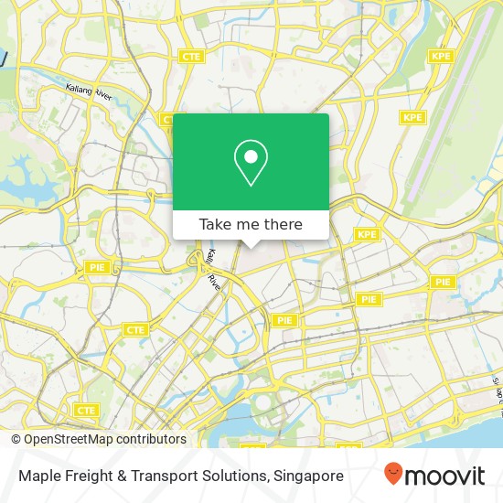 Maple Freight & Transport Solutions map