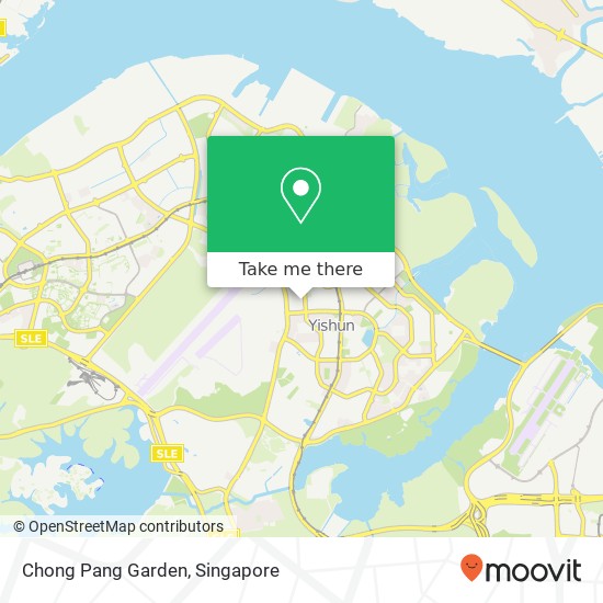 Chong Pang Garden map