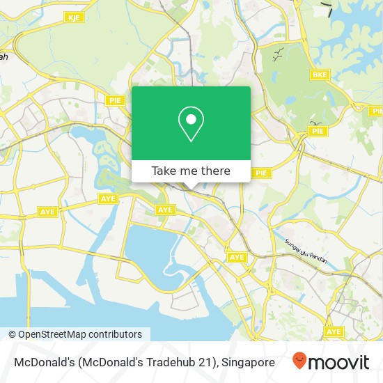 McDonald's (McDonald's Tradehub 21)地图