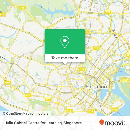 Julia Gabriel Centre for Learning map