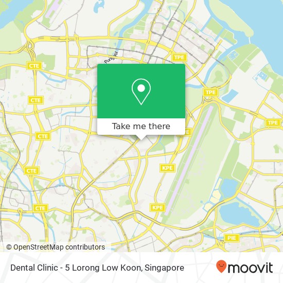 Dental Clinic - 5 Lorong Low Koon map