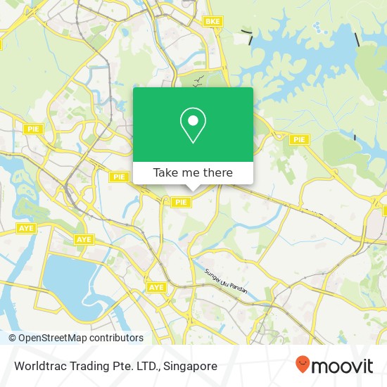 Worldtrac Trading Pte. LTD. map