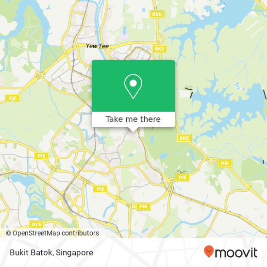 Bukit Batok地图