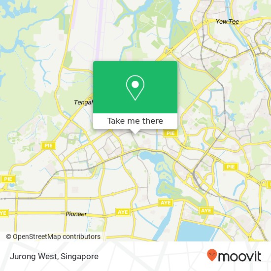 Jurong West map