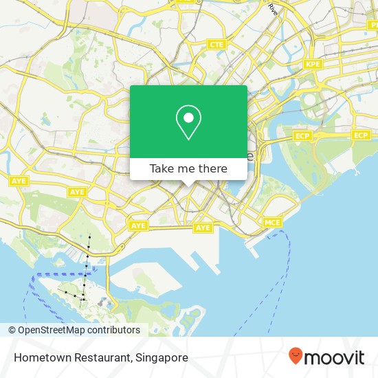 Hometown Restaurant map