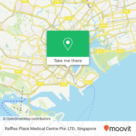 Raffles Place Medical Centre Pte. LTD. map