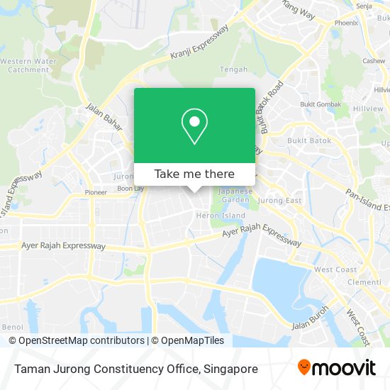 Taman Jurong Constituency Office map
