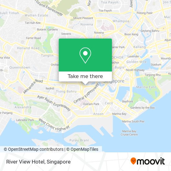 River View Hotel map