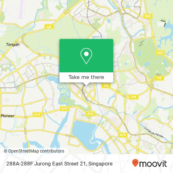 288A-288F Jurong East Street 21地图