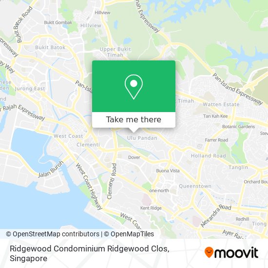 Ridgewood Condominium Ridgewood Clos地图