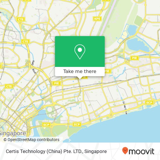 Certis Technology (China) Pte. LTD.地图