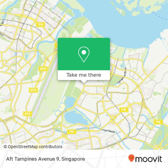 Aft Tampines Avenue 9 map
