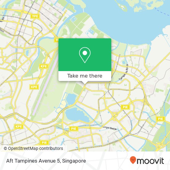 Aft Tampines Avenue 5 map
